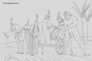 Mmf Bisexual Threesome Drawings - Page 5 | Dixieduckart/Egypt-Trap | Gayfus - Gay Sex and Porn Comics