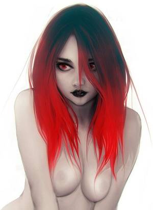 demonic amanda stretches - Dark