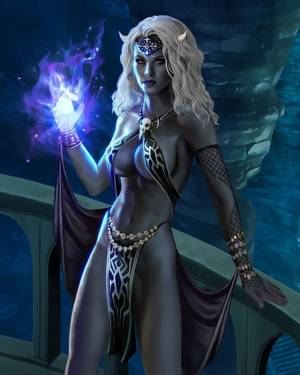 Alyn Shir Porn 3d Anime Monster - Some personal work along the Drow theme! Help support me create art like  this on Patreon