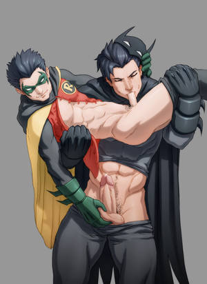Batman Robin Hentai Porn - DC heroes - \
