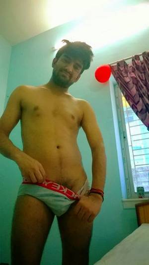 Bengali Gay Porn - What a cunning and naughty Smile. His fetish for underwear is obvious .  Hope we can gift him better underwear's to keep posting such hot pics .