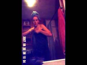 cousin nude on cam - 1086 Views 100%; Camera catches my 18 year old cousin coming out the shower  nude