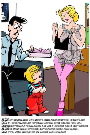 Dennis Cartoon Porn Comics - Dennis The Menace & Mom's Affair Porn comic, Rule 34 comic, Cartoon porn  comic - GOLDENCOMICS