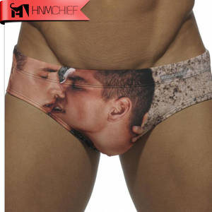 3d Porn Gay Swimsuit - gay swimwear porn curious 2017 new gay mens swimwear men swim briefs boxers  sexy low waist 3d print swimming trunks
