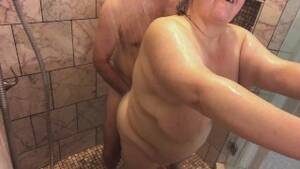Amateur Bbw Shower Fuck - Homemade Amateur Couple Has Playful Shower Sex with Mature BBW GILF  Touching, Kissing - TnD - Free Porn Videos - YouPorn