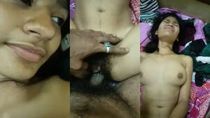 hairy teen desi girls - Sexy Desi Teen Girl Hairy Pussy Fucking MMS - Videking.com