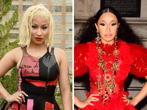 nicki minaj lesbian sex fucking - Nicki Minaj and Cardi B's Relationship: A Complete Timeline | Glamour