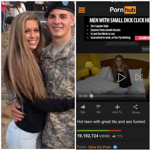 Army Girlfriend Makes Porn - She didn't even bother to change her clothes - 9GAG