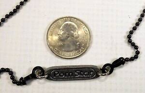 Chain Porn Star - Necklace PORN STAR Black Ball Chain Pornstar - Adult "Actor" -  New Old Stock | eBay