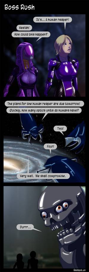 Mass Effect Porn Hypno - Mass Effect Comic - Boss Rush. The Human Reaper had to ship .