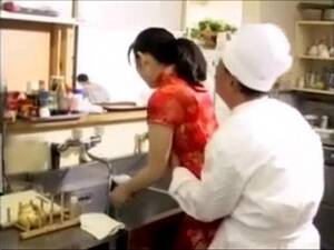 chinese waitress - 