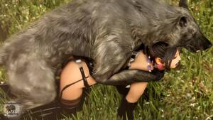 Canine Porn - My cunt aches for your canine cock! - 3D Porn