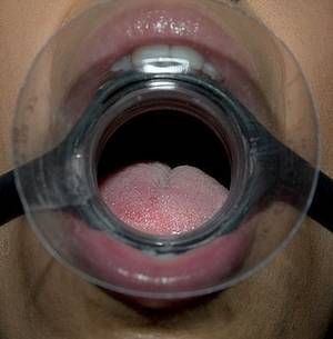 mouth bdsm - bondage funnel gag
