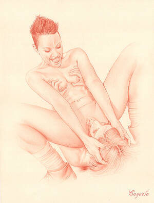 Hardcore Porn Drawings Colorful Art - Arte Original / Original Art ( +18 ) â€“ Digital Illustrations â€“ The Erotic  Art of Daniel Cayuela