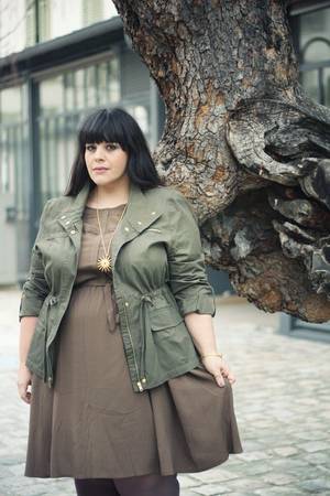 Les Modes De Miss - Plus Size Fashion - StÃ©phanie Zwicky is a tres chic French curvy, her blog Â«
