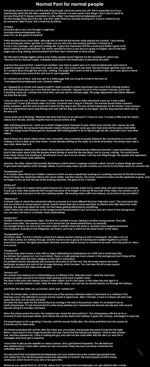 Normal People Porn - Normal Porn For Normal People - Imgur