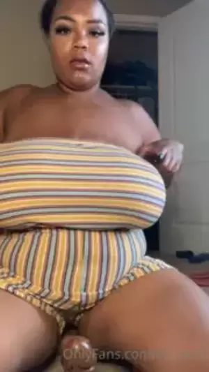 ebony bbw big tits riding - Solo bbw ebony huge tits riding dildo | xHamster