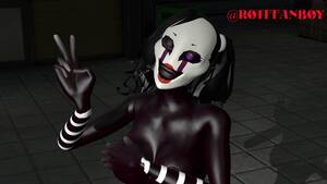 Marionette F Naf Porn Sfm - Marionette being a tease - (Artist: Ashcon) : r/fivefapsatfreddys