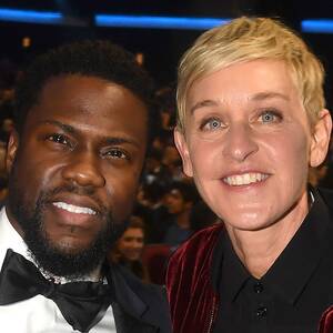 Ellen Degeneres Porn - Ellen DeGeneres and Kevin Hart Present a Unified Front in Coordinating  Shirts | Vanity Fair