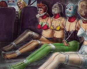 Crossdress Fetish Porn Drawings - Crossdresser Tied Up Drawings | BDSM Fetish