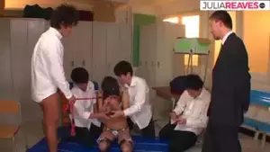 asian teacher group - Asian teacher does group sex with her students | xHamster
