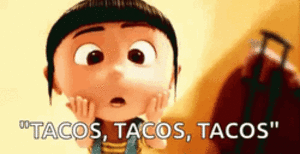 Despicable Me Porn Animated Gif - Tacos Agnes Despicable Me Chubby Cheeks Meme GIF | GIFDB.com