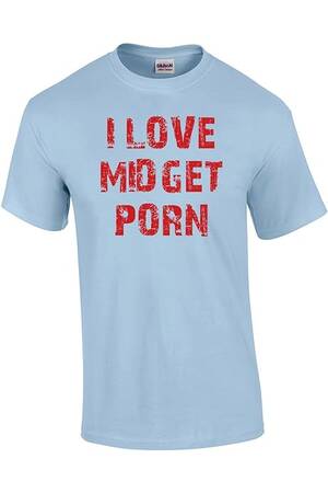 Midget Slave Porn Captions - Amazon.com: DIRTYRAGZ Men's I Love Midget Porn T Shirt - Offensive  Inappropriate Shirts for Men or Women, Funny Tshirt Graphic Tee Heather  Grey : Clothing, Shoes & Jewelry