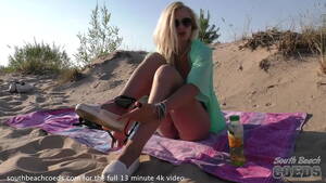 hot naked blonde girls beach - hot blonde naked at the beach - XVIDEOS.COM