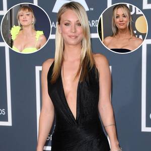 Big Boob Porn Kaley Cuoco - Kaley Cuoco Braless: Photos of the Actress Without a Bra