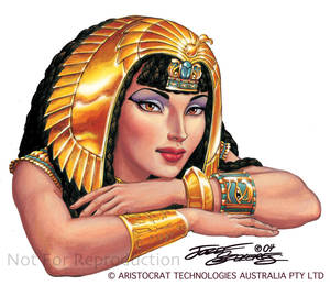 Cleopatra Fantasy - Cleopatra.Bent arms.Szekeres by Elf-Fin.deviantart.com on @