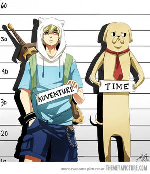 Anime Adventure Time Jake - If Adventure Time was an anime, I would definitely watch it. (even though