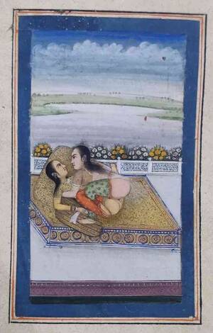 Ancient King Porn Paintings - In a sarkari library in Uttar Pradesh lies a trove of Indian 'pornographic  art'