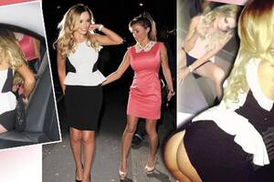 ebony porn star maria fowler - Maria Fowler goes out in London with her naked bum on display after her  dress splits - Mirror Online