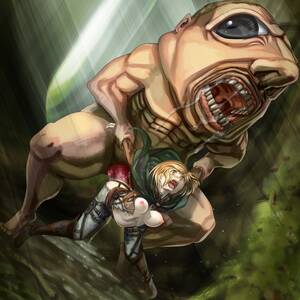 Attack On Titan Monster Porn - XXX #8w9d1528844 blonde hair blush breasts censored cum cum in pussy large  insertion monster nipples petra ral rape saliva shingeki no kyojin short  hair stomach bulge tears titan torn clothes yellow eyes