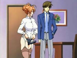 big boobs anime teacher hentai - Bigboobs hentai teacher gets dildoed pussy and assfucked - NonkTube.com