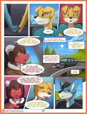 Furry Porn Movie Cars - e621 2015 <3 anthro blush canine car comic daniel_segja dialogue dog dragon  driving english_text floppy_ears