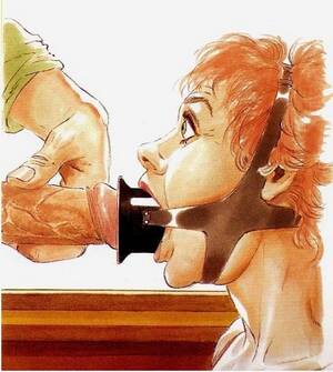 gag blowjob animated - Forced Bondage Blowjob Comics