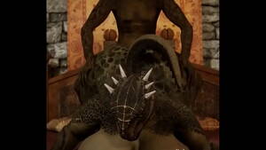 Argonian Porn - Mama argonian gets a really nice hard fucking - XVIDEOS.COM