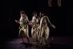 Gaby Gutierrez Porn - L-r: Patricia Peaches Jones, Zakiya L. Cornish and Lela Aisha Jones (photo:  Scott Shaw)