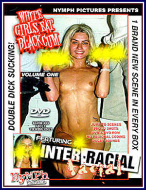 black cum white mature - White Girls Eat Black Cum Adult DVD