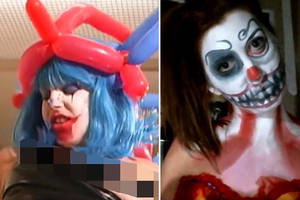 Clown Mask Porn - 