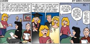 Luann Comics Porn - Luann by Greg Evans for Mar 3, 2013