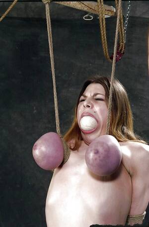 Hung By Tits Bondage - Hanging by Tits Porn - 57 photos