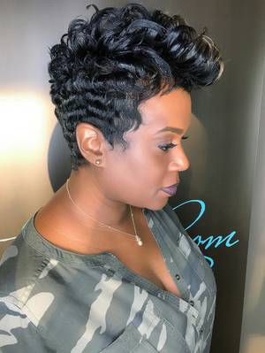 Diva Short Hair Ebony Porn - Oh yes!!!! Short Sassy HairStraight Black ...