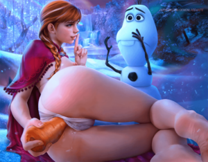 Frozen Olaf Porn - Anna and Olaf [Frozen] (demonlorddante) : r/FrozenPorn2