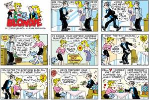 Blondie Bumstead Smoking Cartoon Porn - Blondie and Dagwood