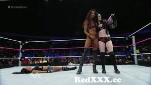 Aj Lee Alicia Fox - AJ Lee and Melina being stretched by Alicia Fox and Tamina from wwe alicia  fox xxx pornx ananya sexy Post - RedXXX.cc