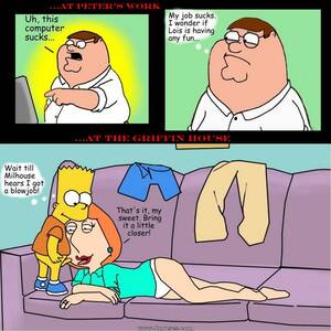lois griffin porn cartoon strip - Family Guy Bart simpson and Lois Griffin fucking Issue 1 - 8muses Comics -  Sex Comics and Porn Cartoons