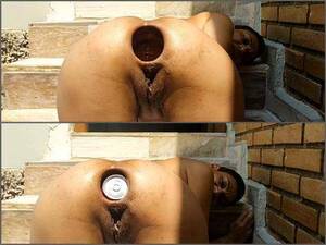 gaping anal bottle - Anal Gape Mp4 | Gaping Anal - Big Ass Old Wife Gets Many Bottles In Her  Ruined Anus