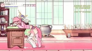 futanari nympho hentai - Max the elf v0.4 femboy hentai game pornplay ep.7 turned into shemale nympho  with big boobs and milked by a futanari â€” porn video online